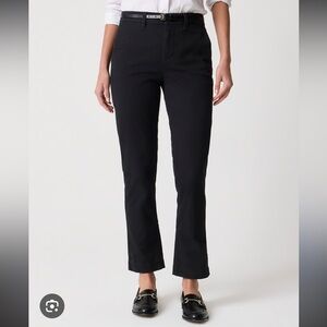 J Crew black girlfriend chino pants